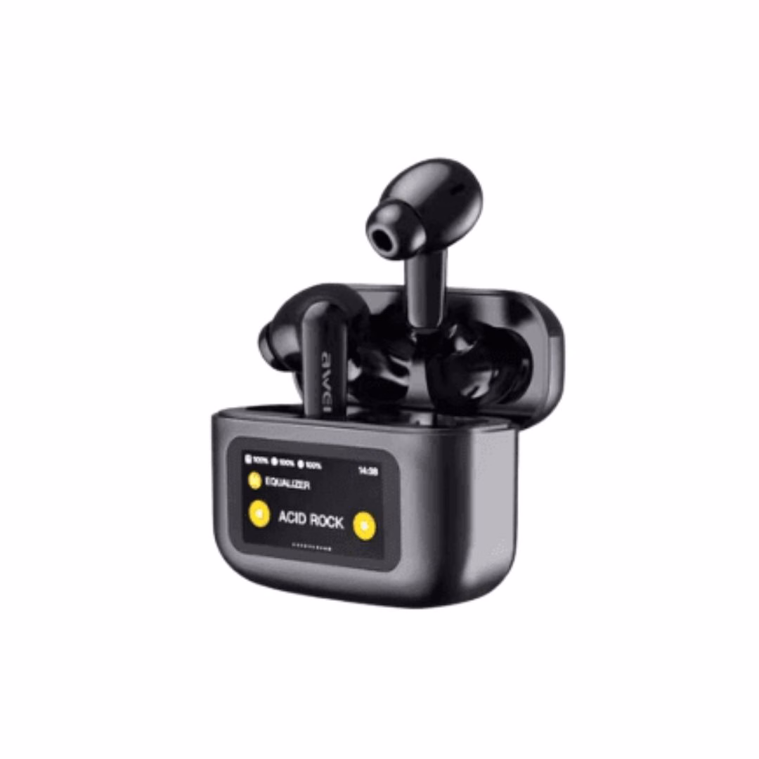 Awei T56 ANC Earbuds With LED Display