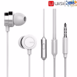 UiiSii HM13 White Wired In-Ear Headphone with Mic – Clear Sound & Heavy Bass