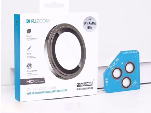 Kuzoom iPhone Camera Lens Protector 12-26 series – Tempered Glass Guard